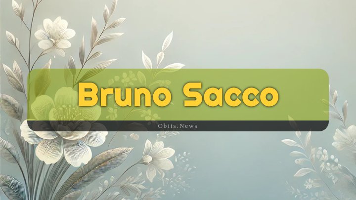 Obituary Reference Image of Bruno Sacco