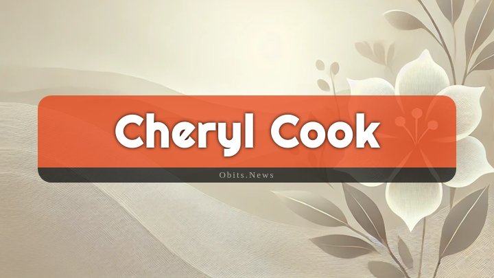 Obituary Reference Image of Cheryl Cook