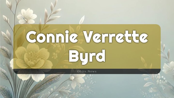 Obituary Reference Image of Connie Verrette Byrd