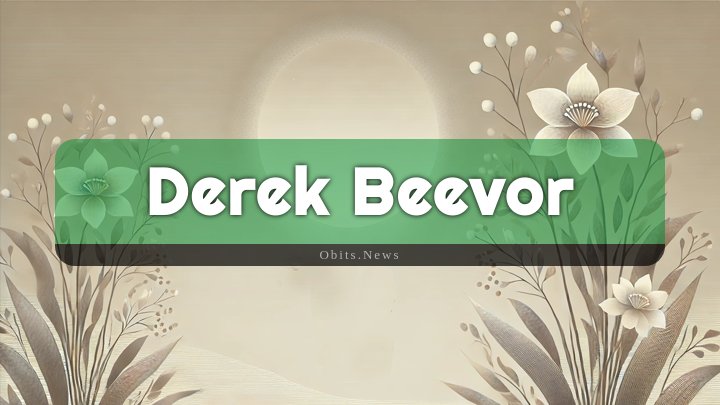 Obituary Reference Image of Derek Beevor