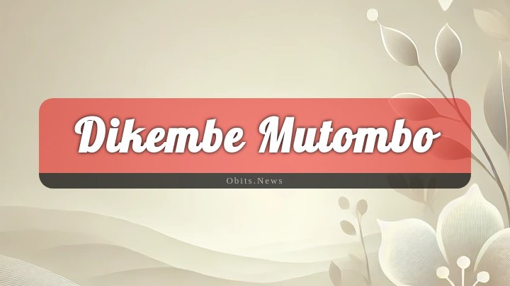 Obituary Reference Image of Dikembe Mutombo