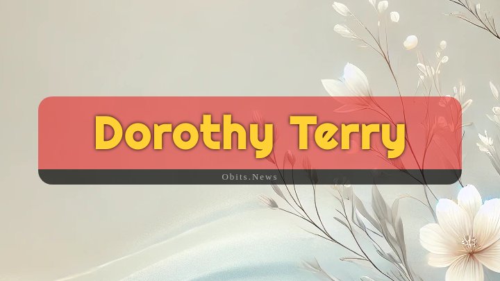 Obituary Reference Image of Dorothy Terry