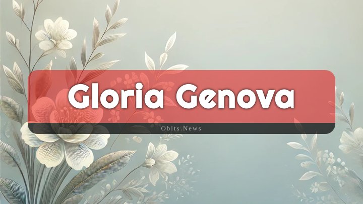 Obituary Reference Image of Gloria Genova