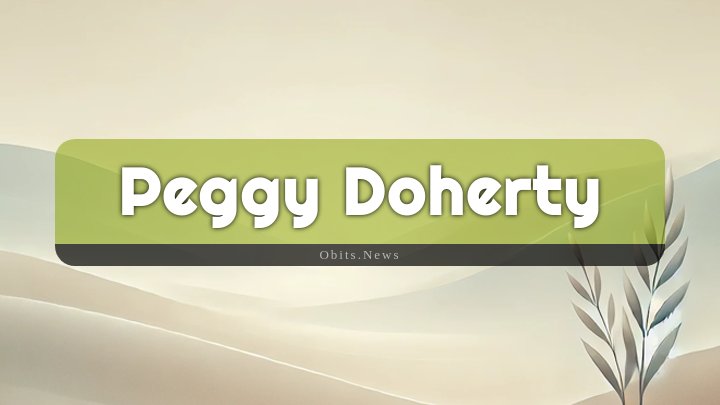 Obituary Reference Image of Peggy Doherty