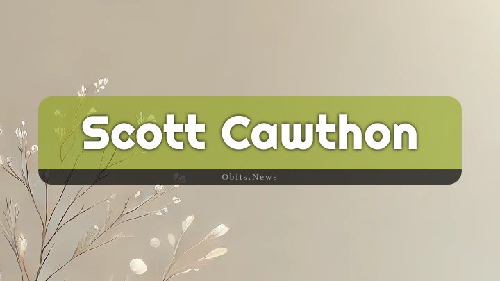 Obituary Reference Image of Scott Cawthon