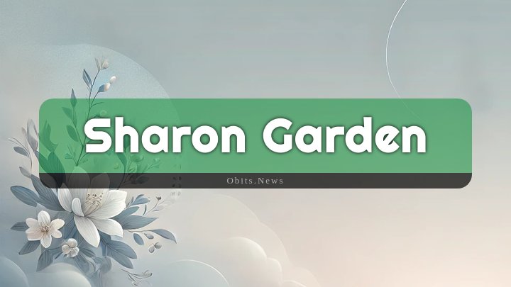 Obituary Reference Image of Sharon Garden