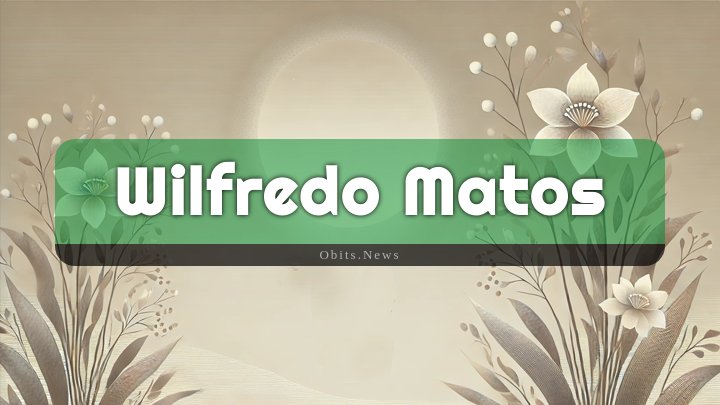 Obituary Reference Image of Wilfredo Matos